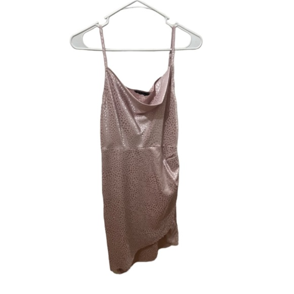 Lavender Cowl‎ neck dress
